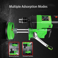 Mini perceuse à colonne 710W avec base d'aspiration électrique pour le perçage du verre, des carreaux et de la céramique