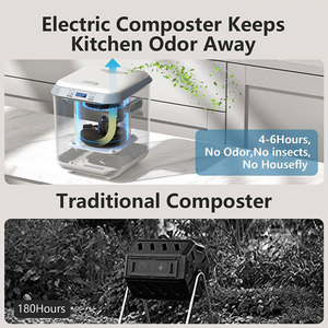 <span class=keywords><strong>Composteur</strong></span> de déchets alimentaires intelligent sans odeur 3,3 L Grande capacité Broyeur de déchets <span class=keywords><strong>électrique</strong></span> Machine d'application domestique - Product Image 3
