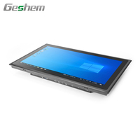 Geshem - Panel PC Industrial Todo en Uno de 17 Pulgadas de Alto Rendimiento J1900 I3 I5 I7, Computadora Integrada sin Ventilador, Compatible con Win10/Linux