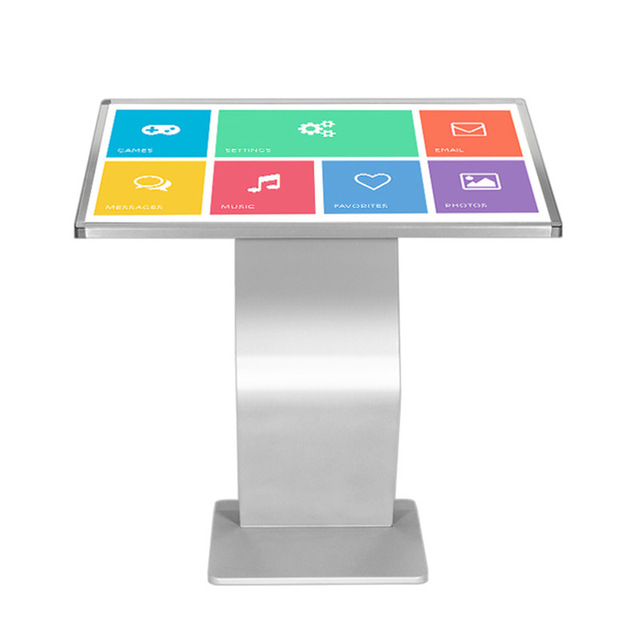Cintoe 32 43 55 65 inch interactive panel portable k shape touch screen information kiosk for shopping mall hospital museum