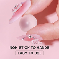 Adhésif solide pour patchs d'ongles pour salons de manucure, patchs d'ongles durables et résistants