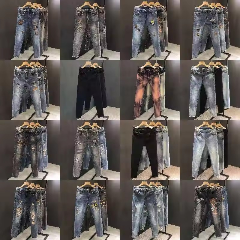 Black, white, yellow, red, pink, gray, blue, etc