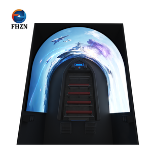 Équipement de parc d'attractions 270 °   Simulateur d'aventure immersif en 3D à visionnement direct du navire <span class=keywords><strong>pirate</strong></span> Typhoon <span class=keywords><strong>Voyage</strong></span> sur écran annulaire - Product Image 2