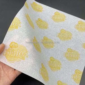 กระดาษห่อเบอร์เกอร์กันน้ำมันพิมพ์ลายตามสั่ง เกรดอาหาร สำหรับห่อแซนวิช พร้อมโลโก้ ทนน้ำมัน - Product Image 6