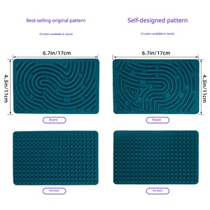 Tablero de Actividades Sensoriales de Silicona de Doble Cara, Juguete de Habilidades Motoras Finas, Juguete Educativo Temprano para Niños, Juguete de Terapia para Autismo, Venta al por Mayor - Product Image 2