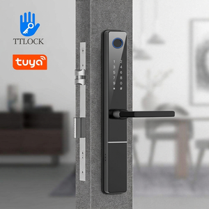 <span class=keywords><strong>Serratura</strong></span> Intelligente Biometrica con Impronta Digitale, in Alluminio, Impermeabile, Multi-Mortasa, WiFi Tuya TTlock per Porta d'Ingresso - Product Image 1
