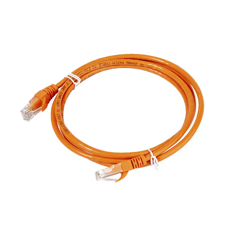Toptan ucuz fiyat Cat6 Rj45 yama kablosu Ethernet ağ kablosu 3m yama kablosu kablo konektörü