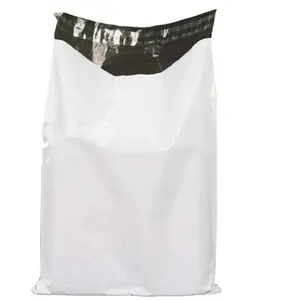 In magazzino pronto per la spedizione sacchetti postali di spedizione In plastica impermeabile sacchetto postale con busta di colore bianco e nero senza Logo