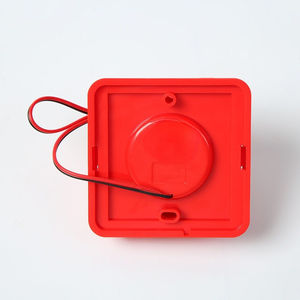 Sirena de Alarma contra Incendios de Material ABS Duradero, DC9-15v, Indicador de Sirena con Luz Estroboscópica Roja Atractiva de 100dB - Product Image 5