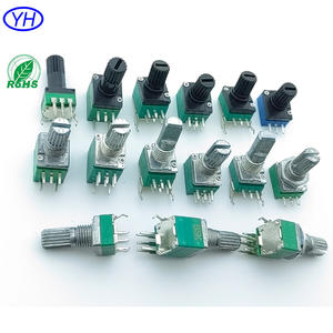 Amplificateur audio-vidéo haute qualité 10k 20k 47k 50K 100k alpha RV097 cts ALPS 10k potentiomètre rotatif 10k avec axe en plastique - Product Image 6