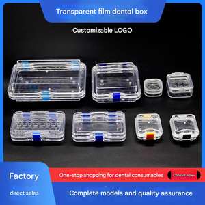 Di alta qualità Multi-Purpose di plastica corona scatola di fornitura dentale membrana pellicola per denti e protesi di stoccaggio in igiene orale cliniche - Product Image 6