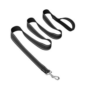 Collier et laisse pour chien en nylon réfléchissant, modèle YSDL-010, basique et économique, en stock, marque OEM - Product Image 1