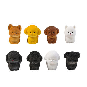 Mini sevimli yavru mikro manzara reçine el-boyalı zanaat çevre dostu DIY köpek dekorasyon aksesuarları yaratıcı yapay karikatür - Product Image 1