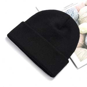 Gorro de Punto Personalizado al por Mayor con Etiqueta Privada, Gorro de Pescador con Puño Corto, Gorro de Marinero con Logo para Hombre - Product Image 4