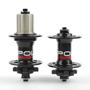 POLSO MH018MTBハブ135*10mmAL7075アクスル、クイックリリースディスクブレーキハブCNCマウンテンバイクハブ付き