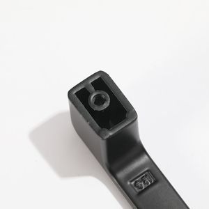 Black Zinc Alloy Cabinet Handle Bow Shape <b>Drawer</b> Pull Traditional Style Easy Installation - Product Image 3