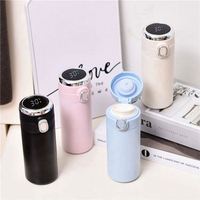 Bouteille isotherme personnalisée en gros de 400 ml, tasse thermos en acier inoxydable isolée, flacon sous vide pour thé et café avec filtre