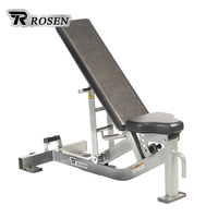 Banc réglable multi-angles, équipement de gym commercial, équipement de fitness, équipement de musculation