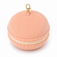Porte-clés en peluche Macaron Anime ultra doux avec rembourrage en coton PP et matériau en polyester pour enfants et adultes, pendentif de sac, cadeau