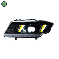 YuTai pour BMW série 3 325i 320i 335i E90 phares avant nouveau 6500k jaune feux de jour DRL LED projecteurs