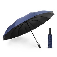 Parapluie Parasol de sécurité anti-rebond Parasol personnalisé de couleur unie avec protection UV entièrement automatique