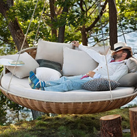 Prix d'usine Mobilier d'extérieur Canapés de jardin Meubles de jardin Patio en rotin Fauteuil suspendu à oeufs