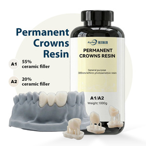 Résine céramique bio-nano Over-Crown pour couronnes et bridges dentaires imprimés en 3D, pureté 100 %, durée de conservation de 36 mois - Product Image 1