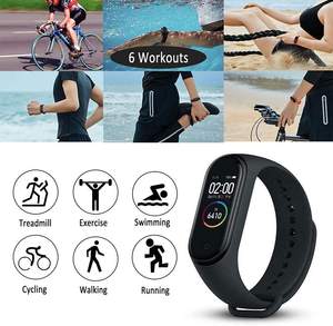 Reloj Inteligente <span class=keywords><strong>M4</strong></span> con Monitor de Ritmo Cardíaco, Sueño, Presión Arterial, Oxígeno en Sangre, Resistente al Agua, Banda Deportiva Inteligente para la Salud - Product Image 4