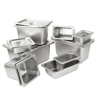 Plastique/PP Acier inoxydable 	 Matériel et fournitures de cuisine commerciale pour hôtels, restaurants et traiteurs, bacs GN