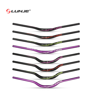 Guidon de vélo LUNJE 31.8*780mm, guidon de vélo de route, VTT, <span class=keywords><strong>BMX</strong></span>, guidon surélevé 25/55mm, en alliage d'aluminium - Product Image 4