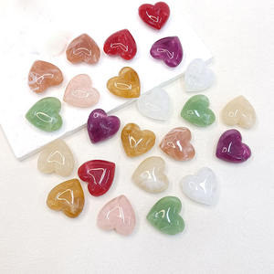 21mm perline in acrilico marmorizzato cuore <span class=keywords><strong>per</strong></span> braccialetto e collana ciondolo, acrilico accessori artigianali - Product Image 5