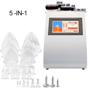 Complete Beauty Salon Equipment Set with Multiple Probes for Bust Enhancement and Cellulite Treatment - Product Image 1