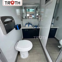 Remorque WC et Douche Mobile de Luxe Écologique Personnalisée pour Camping et Extérieur