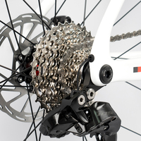 TWITTER Gravel V3 Tam Karbon Gravel Bisiklet 105 R7170 Kablosuz Di2 Fabrika Doğrudan Satış OEM Özel Hidrolik Disk Fren 24 Vites