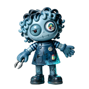 <span class=keywords><strong>Figurine</strong></span> <span class=keywords><strong>de</strong></span> graffiti <span class=keywords><strong>zombie</strong></span> en PVC personnalisée OEM, jouet en vinyle ABS en boîte mystère avec emballage personnalisé en gros - Product Image 5
