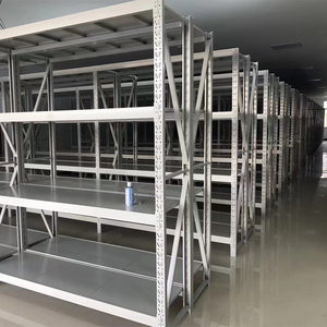 Rak Penyimpanan Baja Tugas Berat Ramah Lingkungan yang Dapat Disesuaikan untuk Peralatan Logistik Gudang - Product Image 4