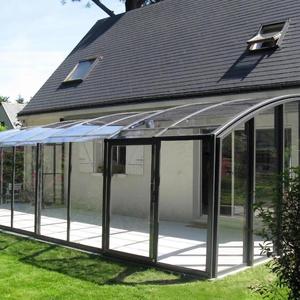 Invernadero Moderno Inteligente para Exteriores, de Aleación de Aluminio, <span class=keywords><strong>con</strong></span> Control Remoto, Impermeable, <span class=keywords><strong>con</strong></span> Vidrio Templado Deslizante y Fácil Instalación - Product Image 1