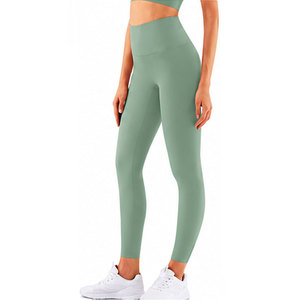 Service OEM, logo personnalisé, legging pour femme, séchage rapide, respirant, taille haute, longueur intégrale, vêtements de sport pour femme, legging de yoga - Product Image 1
