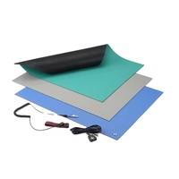 Tapis ESD industriel salle blanche antistatique bureau et banc tapis de sol en caoutchouc Anti-Fatigue tapis de table et de banc rouleau produit de sécurité