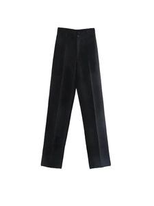 Pantaloni <span class=keywords><strong>Cargo</strong></span> Chic da <span class=keywords><strong>Donna</strong></span> a Vita Alta con Zip, Taglia XL, Stile Vintage per Ufficio - Product Image 5