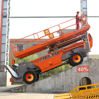 Plate-forme élévatrice hydraulique Mobile à ciseaux, 10M 12M, léger, au meilleur prix