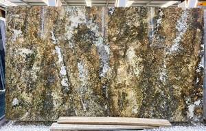 Carreaux de marbre brun Shangri-La pour usage intérieur poli pour table d'escalier de décoration de villa de hall d'hôtel - Product Image 4