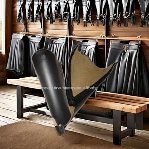 กางเกงขี่ม้าหนังแท้แบบครึ่งตัวสำหรับผู้ชาย ยี่ห้อ Primo Equine รุ่นมินิ อิงลิช - Product Image 4