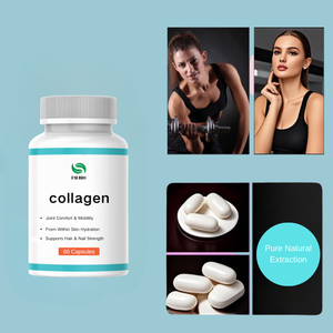 Cápsulas de Péptidos de Colágeno Marino 500mg |   Tipo I y Tipo III de Pescado Salvaje |   Cápsulas de Colágeno con Péptidos para el Cuidado de la Piel y el Cabello - Product Image 2