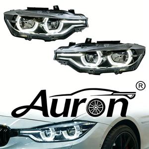 Feux avant de style Ikon pour Série 3 F30/F35 2013-2018 12V Neuf 6000K Blanc Jaune DRL Commutation 36W Touring - Product Image 1