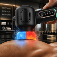 Pistola de Masaje Muscular Profesional Personalizada, Inalámbrica, Eléctrica, de Alta Intensidad, Dispositivo de Percusión