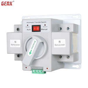Interruptor de Transferencia Automática de Doble Potencia 2P 16A 32A 63A 100A, Interruptor de Cambio Automático ATS Tipo CB para Sistema Fotovoltaico - Product Image 2