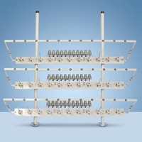 Support de fil à 33 broches fiable, facile à installer et résistant à l'usure pour machine à coudre industrielle multi-aiguilles, atelier textile