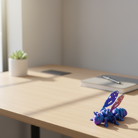 Jouet de simulation abeille cybernétique imprimé en 3D, articulations mobiles, figurine cadeau pour enfants, vente en gros transfrontalière, produit phare