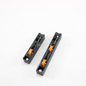 Rodillo de plástico UPVC de un solo rodillo para ventana corredera, puertas corredizas y ventanas, <span class=keywords><strong>rueda</strong></span> de pista en V - Product Image 1